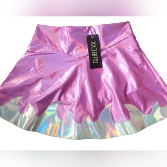 NWT CLUB EXX FULL RAVE SKIRT SET SMALL - Picture 10 of 10